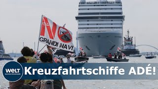 VENEDIG Darum ist der Umwelt mit dem Einfahrtverbot nicht unbedingt geholfen [upl. by Gustin]