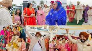 BARAAT DIAN JUTTIYAN HOYIAN CHORI  BIBIYAN IN LIMOUSINE REACTION  WEDDING VLOGS  INDER amp KIRAT [upl. by Hatch]