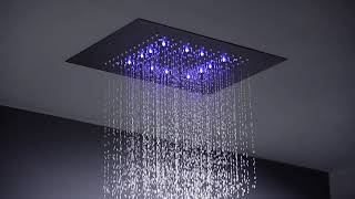 LED concealed shower brass [upl. by Nylaj]