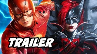 The Flash Season 5 Arrow Batwoman Trailer and Batwoman Casting Confirmed [upl. by Lanos687]