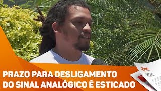 Prazo para desligamento do sinal analógico é esticado  TV SOROCABASBT [upl. by Suivatnom574]