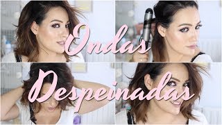 ONDAS PARA PELO CORTO CON TENACILLAS [upl. by Delle]