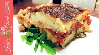 How To Make Moussaka  Traditional Greek Moussaka Recipe [upl. by Uball]