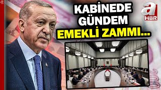 Kabine Toplantısında Gündem Emekli Ve Memur Zammı  A Haber [upl. by Onin]