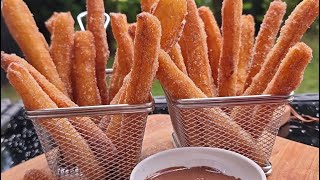 Churros ganz einfach selber machen  Churros Rezept churros [upl. by Taddeusz733]