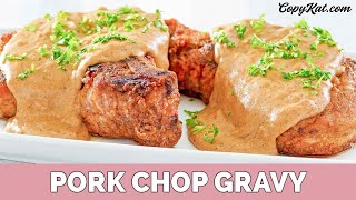 How to Make Pork Chop Gravy [upl. by Emiatej357]