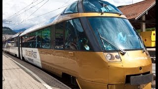 Golden Pass Panoramic Switzerland Front Cabin View [upl. by Anileme158]