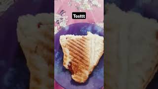 Bi tost yapmışım uff tost yemek keşfet [upl. by Eoz]