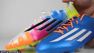 Adidas F50 adizero IV Messi VS F50 adizero Samba Vergleich [upl. by Nehtan]