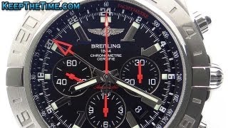 Breitling Chronomat GMT Limited Edition AB041210BB48 HD Video Review [upl. by Miles218]