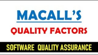 McCall quality factor sqt youtube [upl. by Poliard]