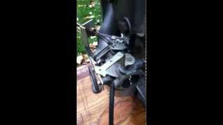 Throttle Linkage Setup on Stock Tecumseh Running Test [upl. by Micki]