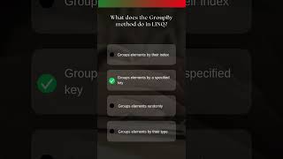 What Does the GroupBy Method Do in LINQ C Sharp shorts csharp [upl. by Cindee]