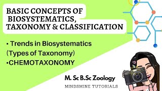 3 CHEMOTAXONOMYTrends in Biosystematics Types of Taxonomy Alpha Beta Omega Taxonomy MSc BSc [upl. by Avilla]