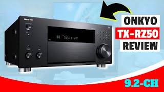 ONKYO TXRZ50 92 Channel AV Receiver Review [upl. by Onidranreb]