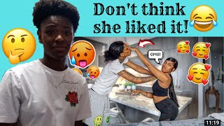 RAY DOES THE quotCANT STOP KISSING YOUquot PRANK ON LYNDEJA Does she enjoy it [upl. by Eanel]