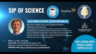 Sip of Science  Basics of cardiovascular pharmacotherapy  Vasopressors and inotropes Jan Benes [upl. by Uhp269]