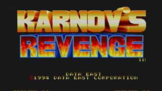 Karnovs Revenge SNK Neo Geo AES English Version [upl. by Musihc916]