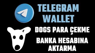 TELEGRAM WALLET DOGS ÇEKİMİ  BANKAYA AKTARMA [upl. by Haropizt]