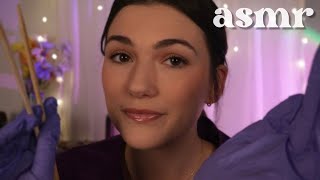 ASMR Dermatology Exam ┃ Detailed and Up Close Skin Assessment Extraction and Treatment [upl. by Renaxela222]