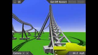 Flying Aces  Ultimate Coaster 2  Hyper Coaster [upl. by Eicrad]