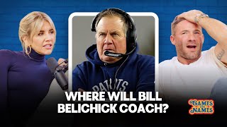 Julian Edelman and Charissa Thompson Predict Where Bill Belichick Will Coach Next [upl. by Irahcaz]