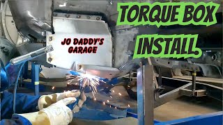 Torque box install in a classic mustang Slither part 24 [upl. by Thatch184]