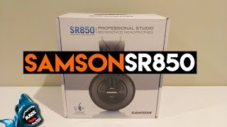 Samson SR850  Headphone Review [upl. by Lazarus]