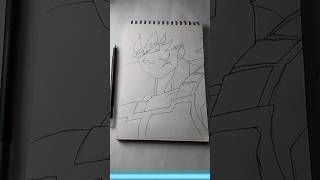 Drawing Bardock  Dragon ball Z   sketchy 77  drawing sketch anime [upl. by Conyers]