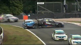 BTCC Crashes 2021 [upl. by Dnomse293]