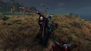 SURGICAL with a THERMAL KATANA  The Witcher 3  STRONGLY Modded [upl. by Gemmell458]