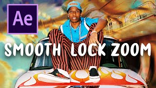 Smooth LOCKED ZOOM TRANSITIONS from AAP ROCKY x PACSUN Collab  Adobe After Effects Tutorial [upl. by Sina757]