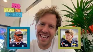 Hamilton or Verstappen Messi or Ronaldo Norris or Russell Vettel’s You Have to Answer  ESPN F1 [upl. by Asilem]