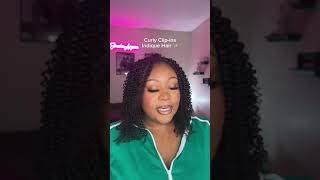 Indique Hair Remix Organic Curl Clipins [upl. by Mali229]