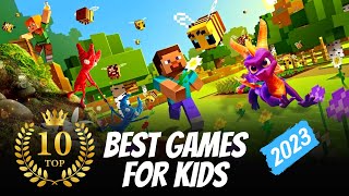 Top 10 Best Kids Games in the World 2023  Top Games for Kids amp Families PS4 XboxOne [upl. by Burwell]