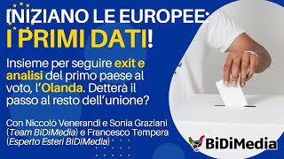 Iniziano le Europee I PRIMI DATI [upl. by Ybeloc654]