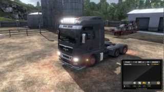 Euro Truck Simulator  2 MAN TGX XXL  Maxed Out HD [upl. by Naoma]