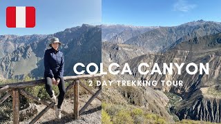 The most amazing hike in Peru 🇵🇪  Colca Canyon [upl. by Ebsen496]