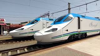 Afrosiyob Uzbekistan hight speed railway [upl. by Hillie]