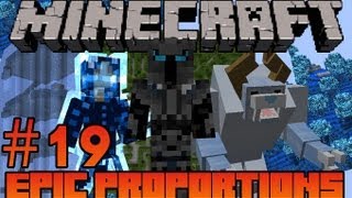 Minecraft Epic Proportions  Legendary Beast  Divine RPG Armor Tests 19 [upl. by Oemor]