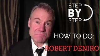 How to Do a Robert Deniro Impression by Master Impressionist Jim Meskimen [upl. by Seiter]