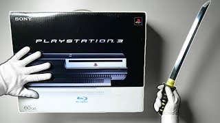 PS3 UNBOXING Original Playstation 3 Fat Console 60GB PS2 Backwards Compatible [upl. by Kolk184]