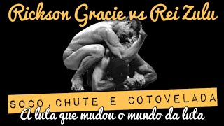 Rickson Gracie vs Rei Zulu a luta de MMAVale Tudo que mudou o mundo jiujitsu mma valetudo [upl. by Bo]