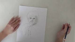 Drawing Samwise Gamgee [upl. by Treblig]