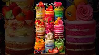 Fruit Cakes l Yummy Fruit Cakes l Sweet Fruit Cakes shorts [upl. by Lole]