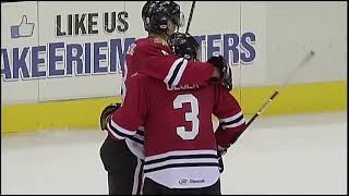 Monsters vs Rockford 2nd Period Highlights  Oct 11 2013 [upl. by Eirdua]