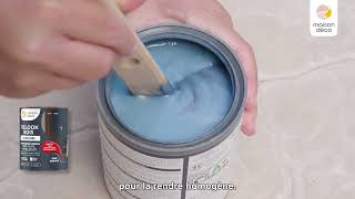 Démonstration  Tutoriel de la PEINTURE RELOOK BOIS COULEURS [upl. by Bourne]