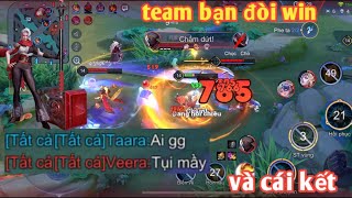 Liên Quân  Tara Khịa Team Bạn Ai Ngờ Bị Khịa Lại  Tụi Mày GG Đi Và Cái Kết [upl. by Gorrono]