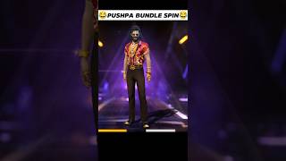 Pushpa Bundle Spin 😂 freefire shorts [upl. by Ahsekad]