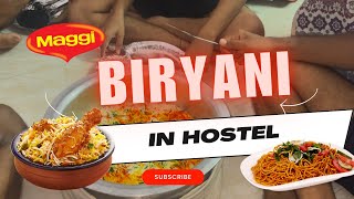 HOSTL MADHE BIRYANI PARTY 😂🔥  MAGGI  MARATHI VLOG [upl. by Genovera]